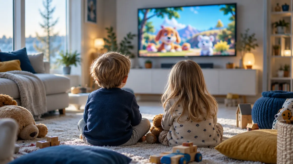 Barnprogram och familjeinnehåll på IPTV